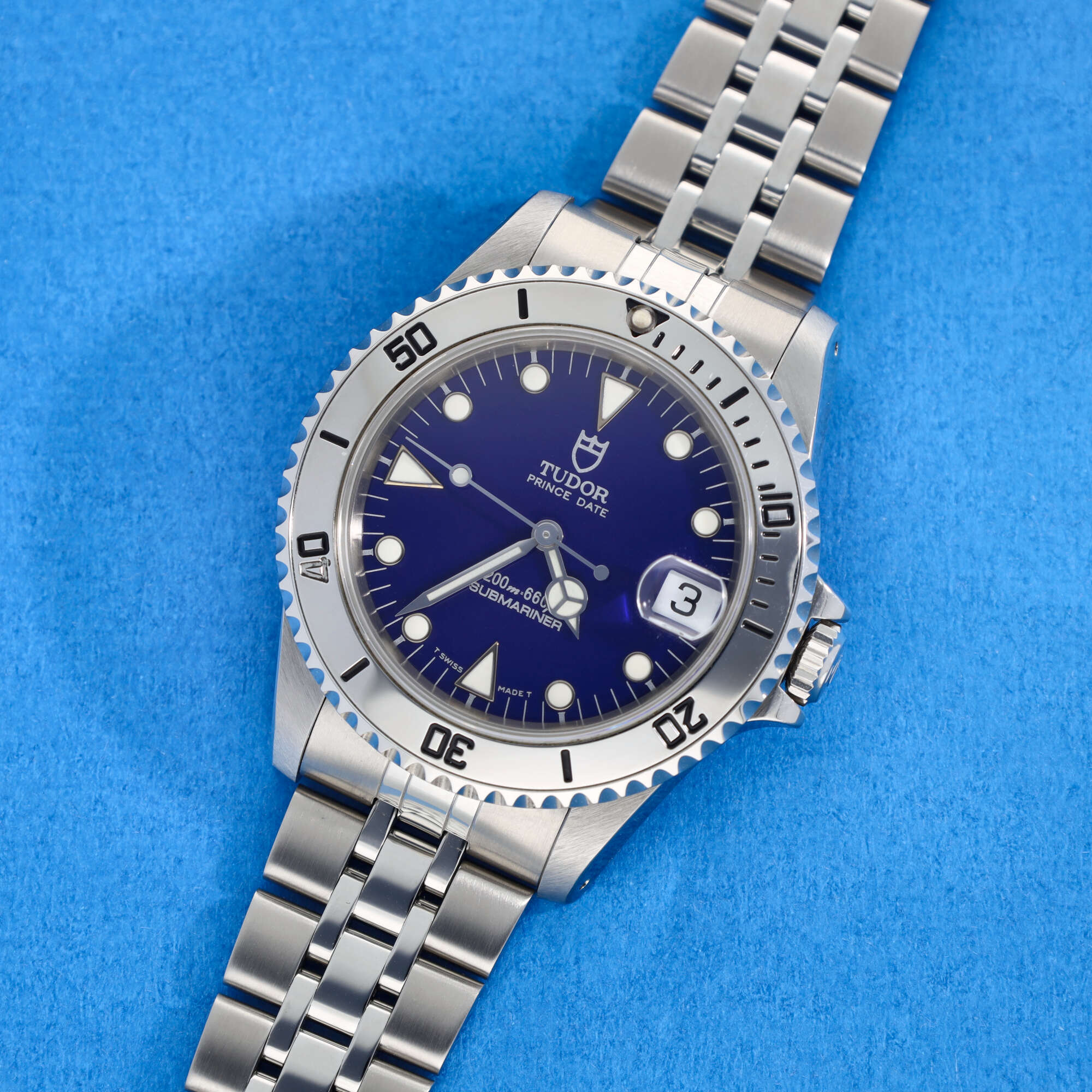 Tudor Submariner Ref. 75190 Blue Dial With Box