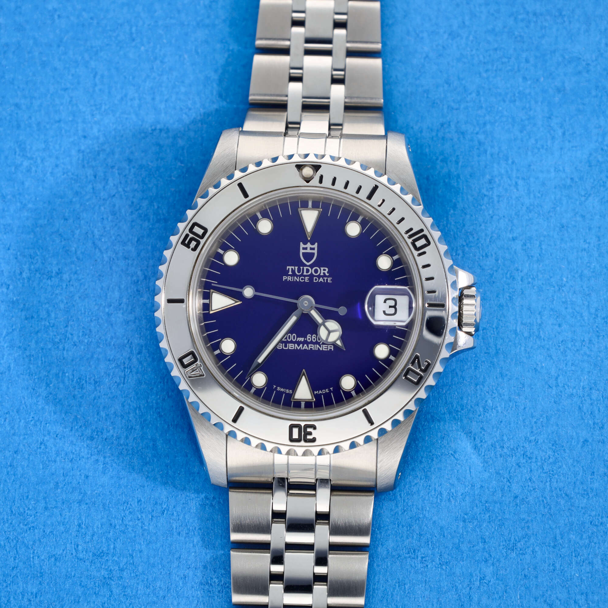 Tudor Submariner Ref. 75190 Blue Dial With Box