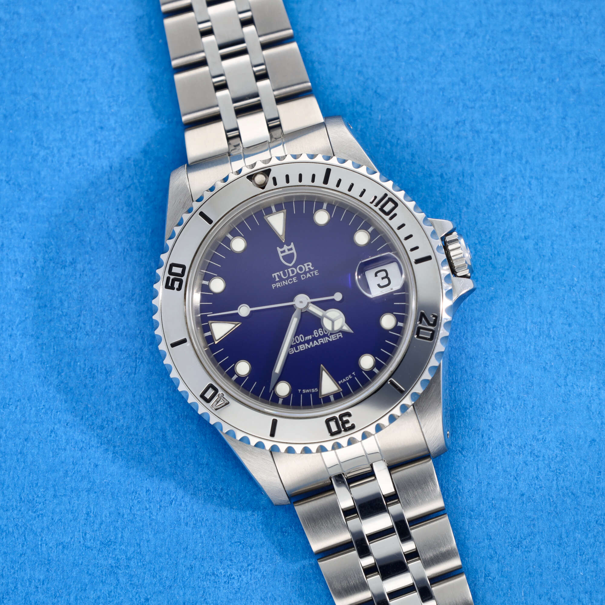 Tudor Submariner Ref. 75190 Blue Dial With Box