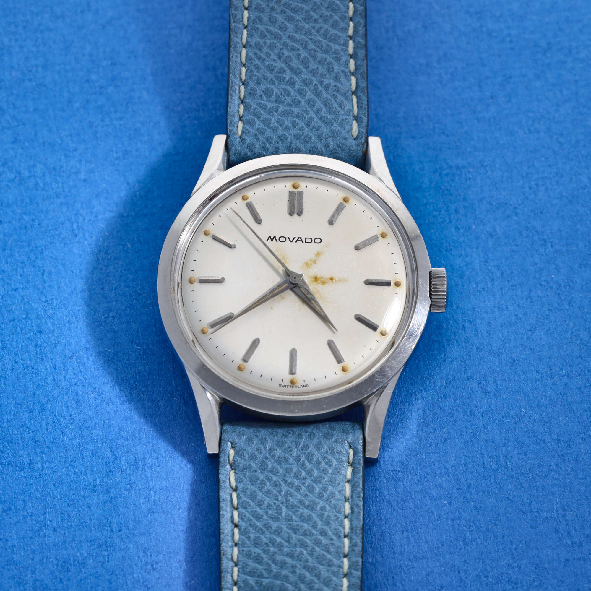 Movado "Calatrava" Ref. 18241 1950s Dresswatch