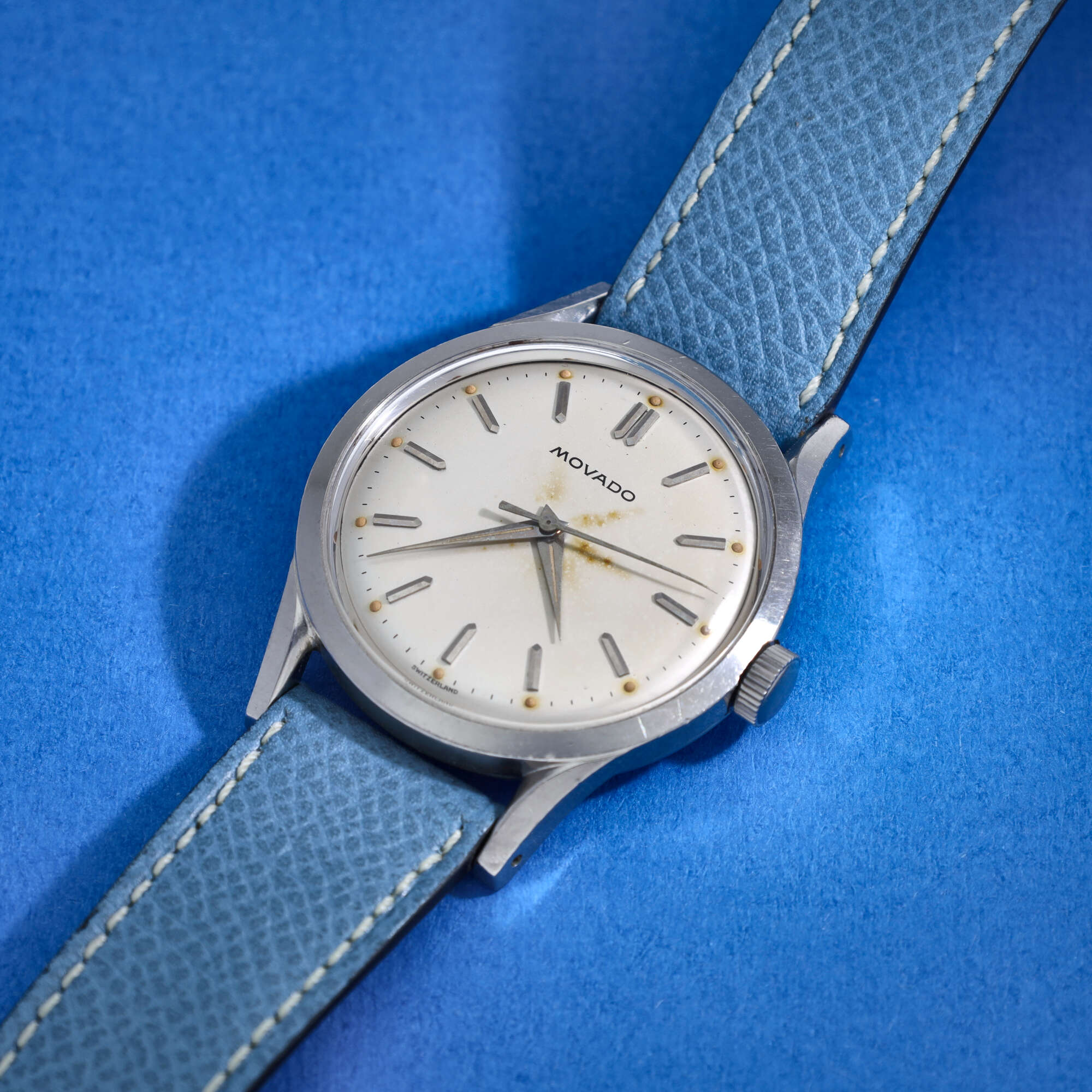 Movado "Calatrava" Ref. 18241 1950s Dresswatch