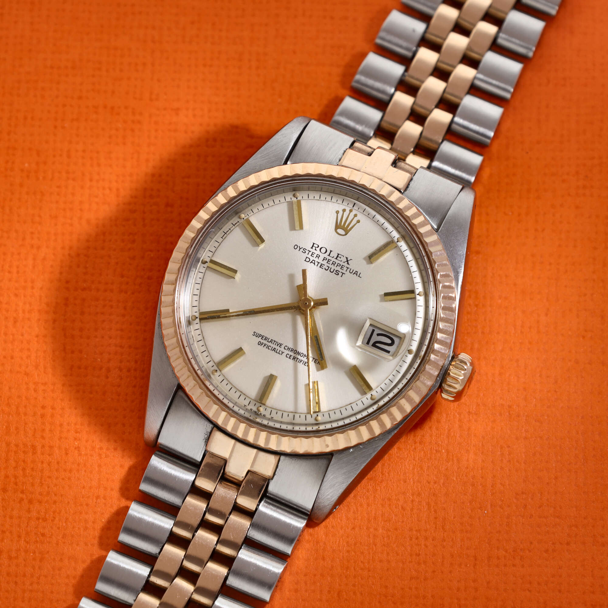 Rolex Datejust Ref. 1601 Steel and Rose Gold