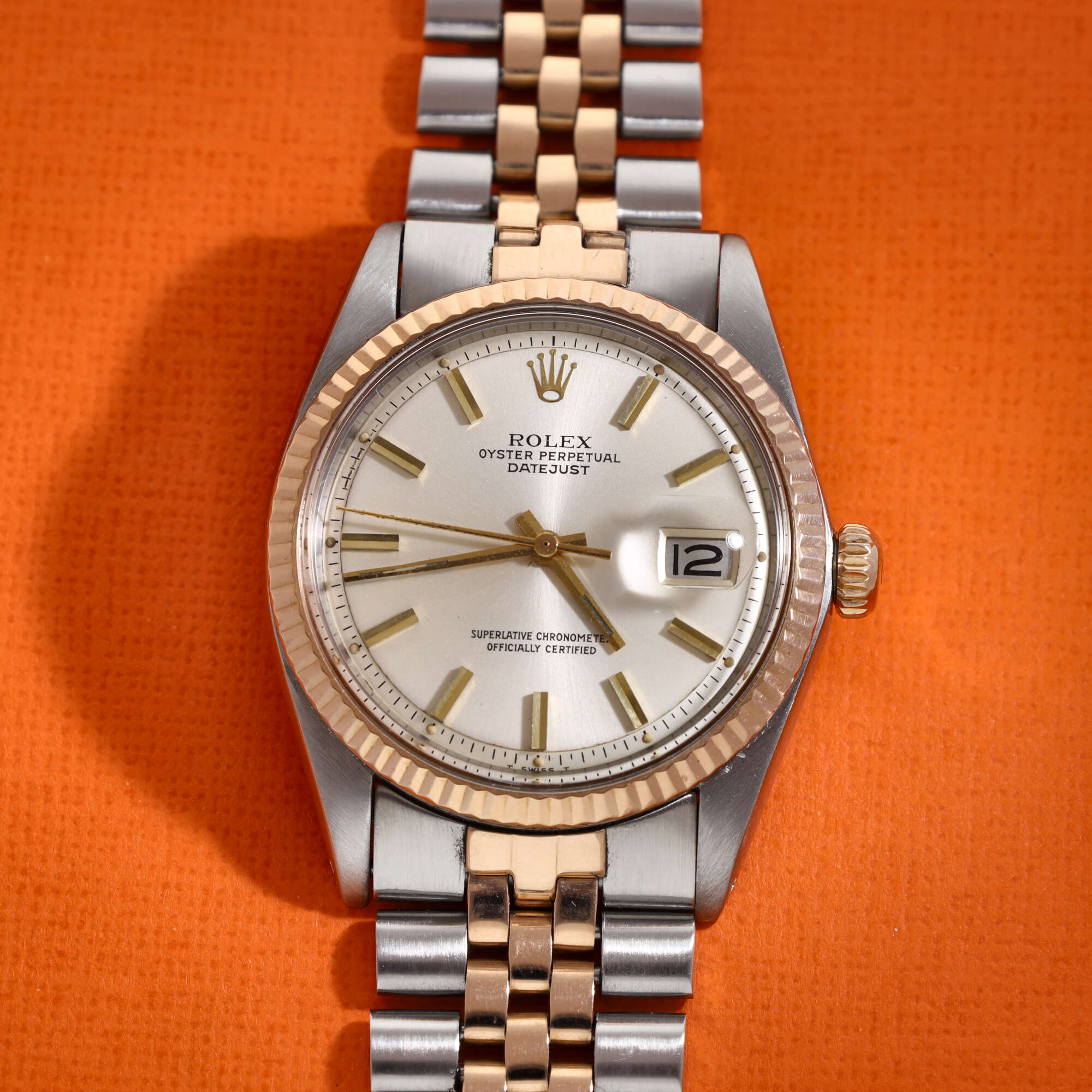 Rolex Datejust Ref. 1601 Steel and Rose Gold