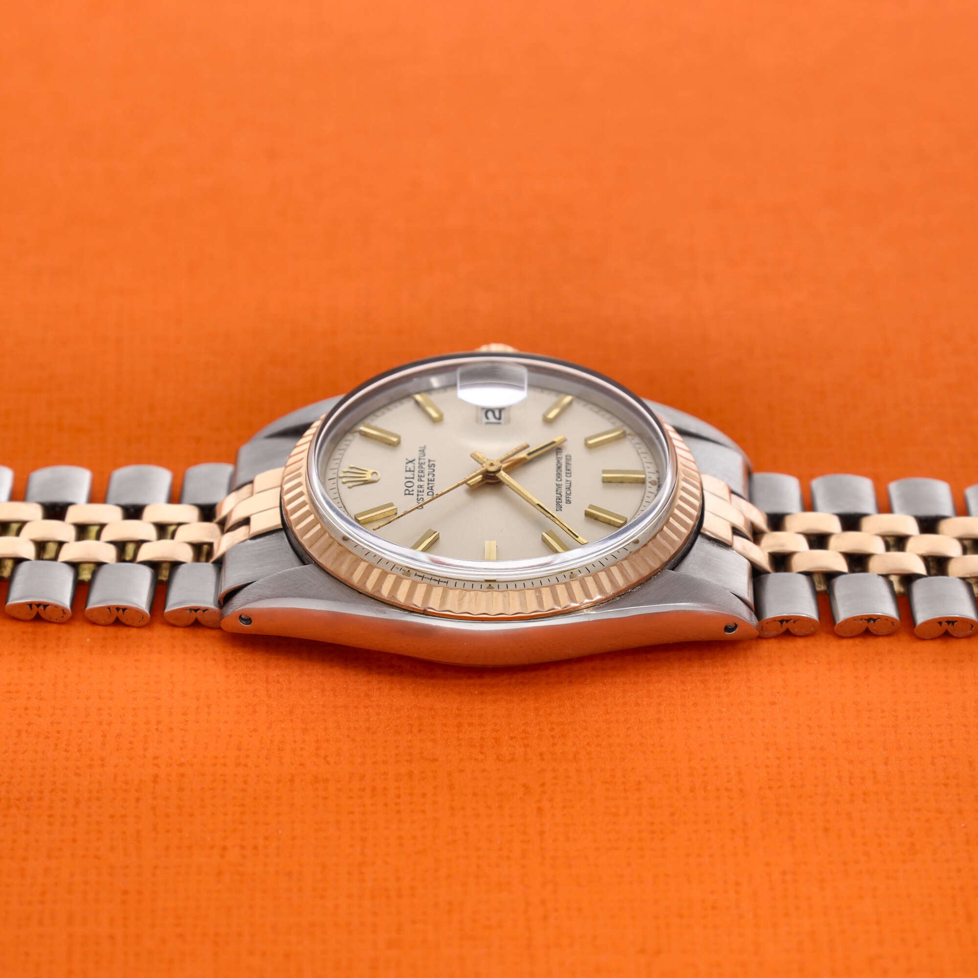 Rolex Datejust Ref. 1601 Steel and Rose Gold