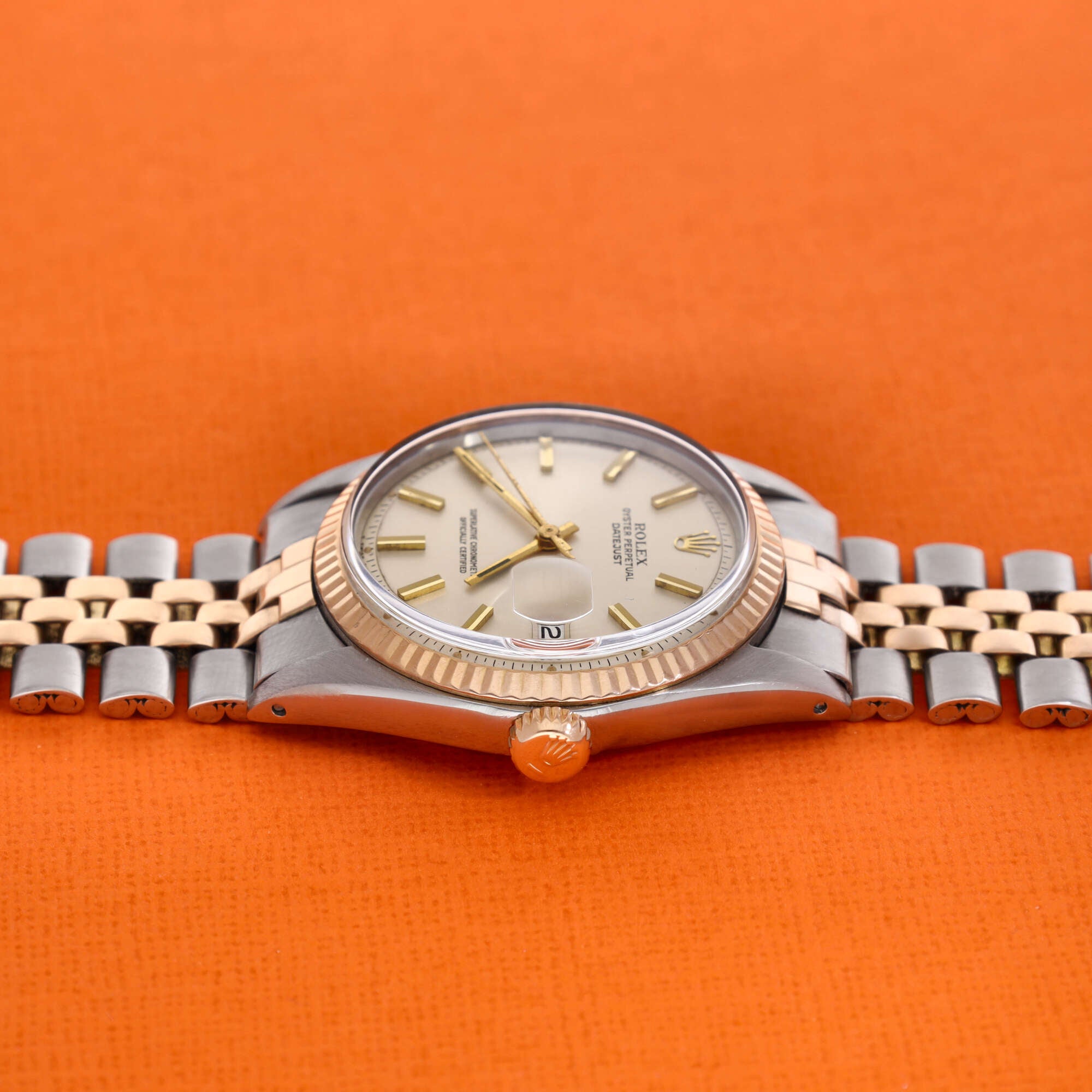 Rolex Datejust Ref. 1601 Steel and Rose Gold
