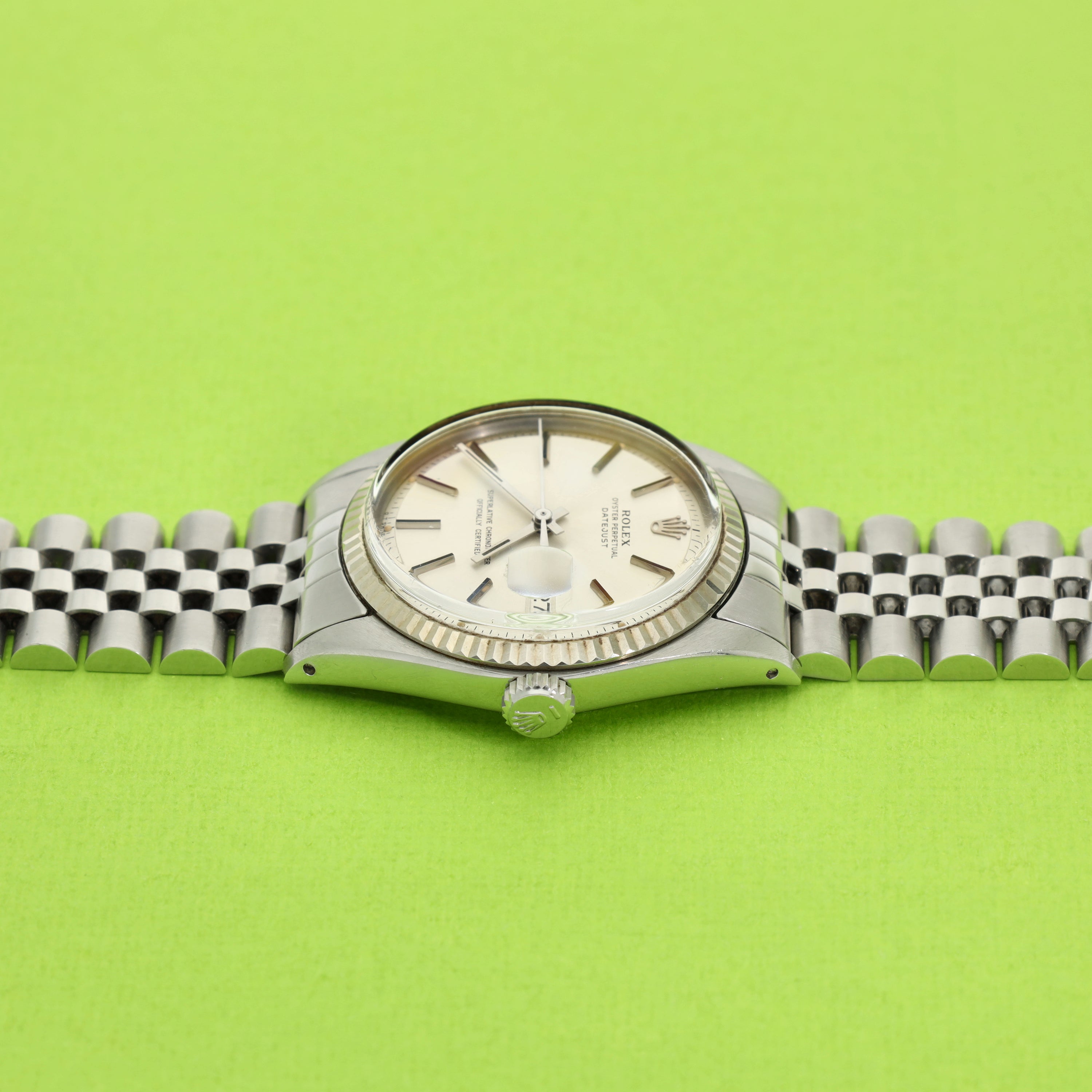 Rolex Datejust Ref. 1601 Silver Sigma Dial