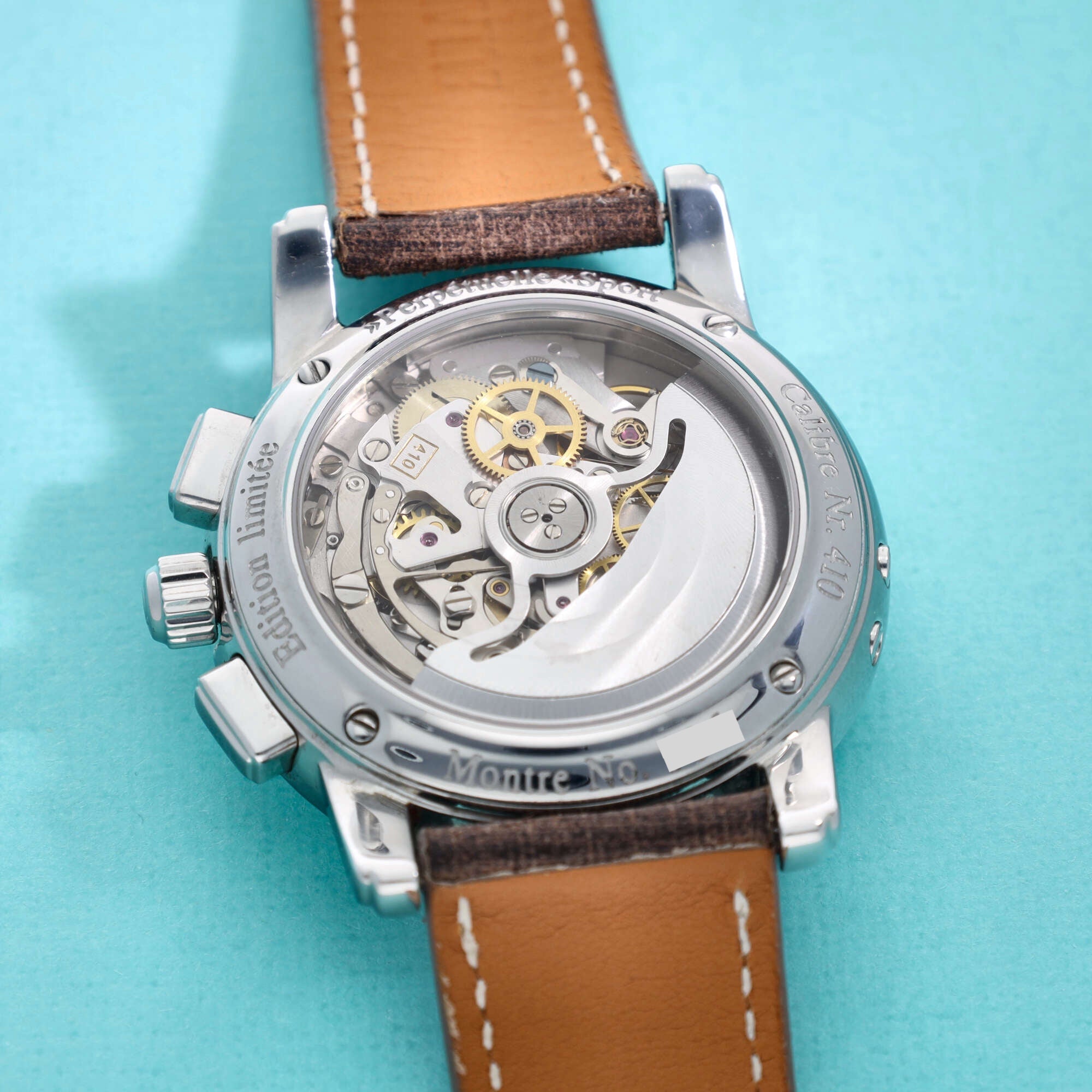Dubois et Fils Perpétuelle Sport Chronograph in Steel