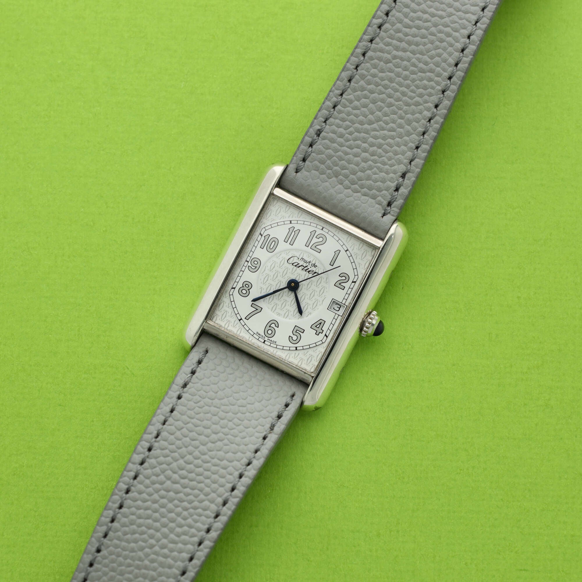 Cartier Tank Must de Cartier Ref. 2414 White Logo Dial