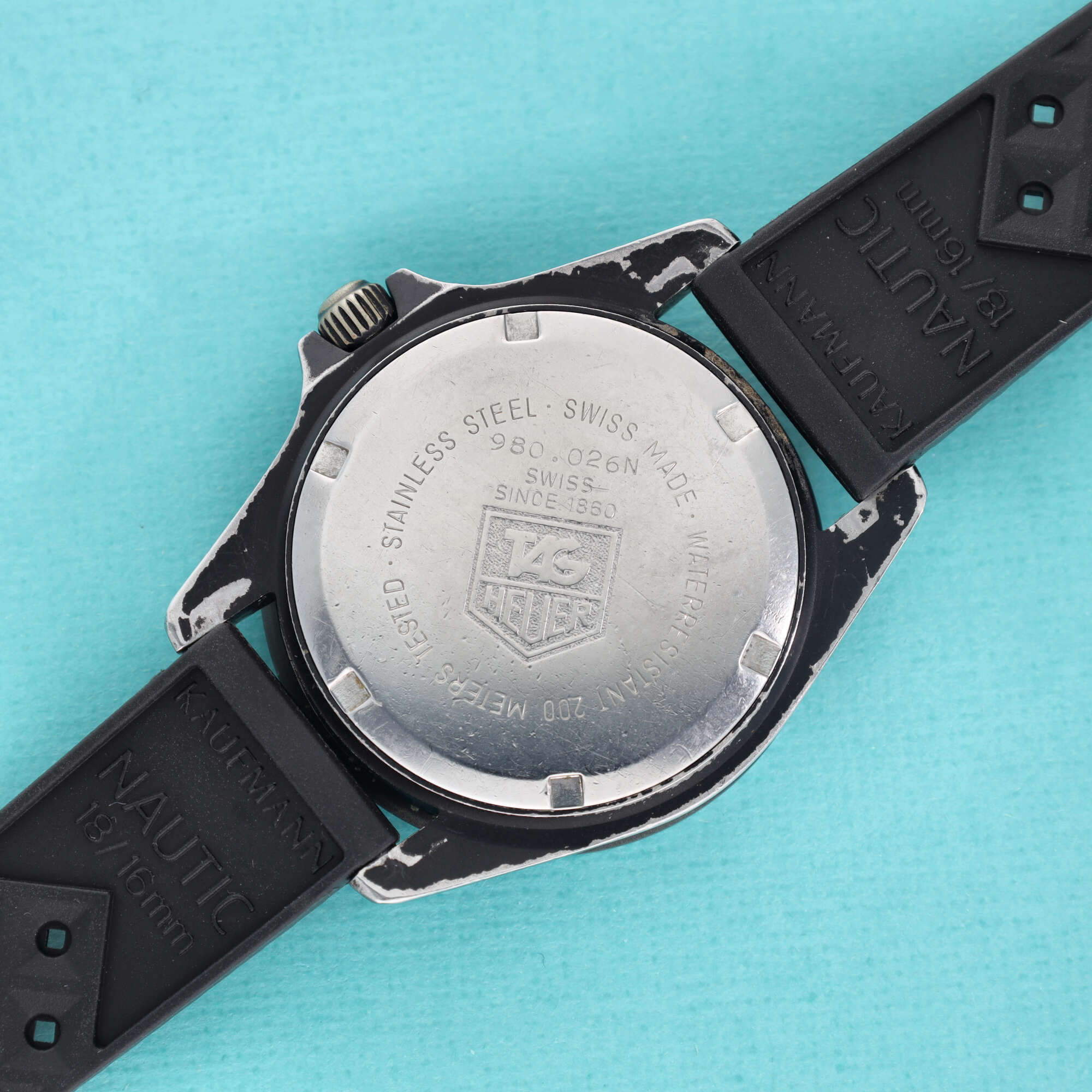 Tag Heuer 1000 Ref. 980.026N 'Black Coral'