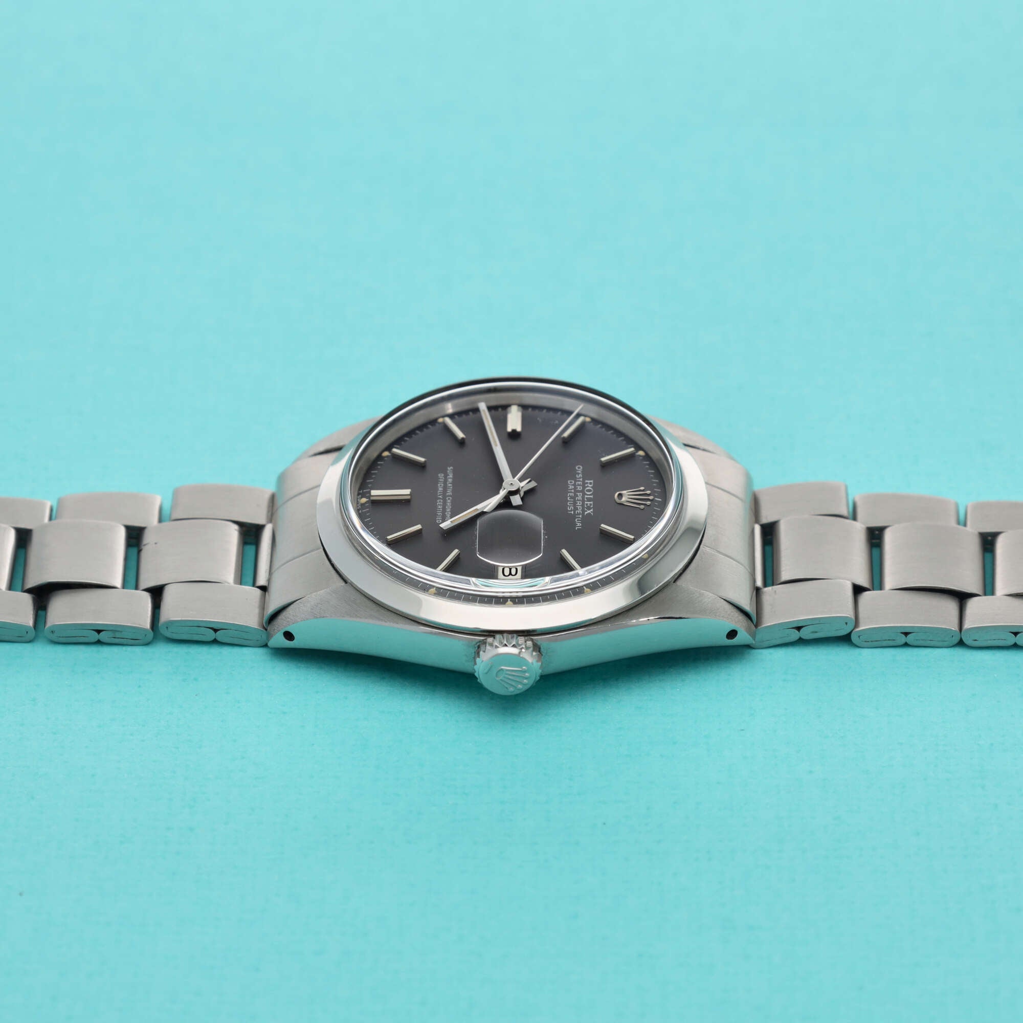 Rolex Datejust Ref. 1600 Grey Dial