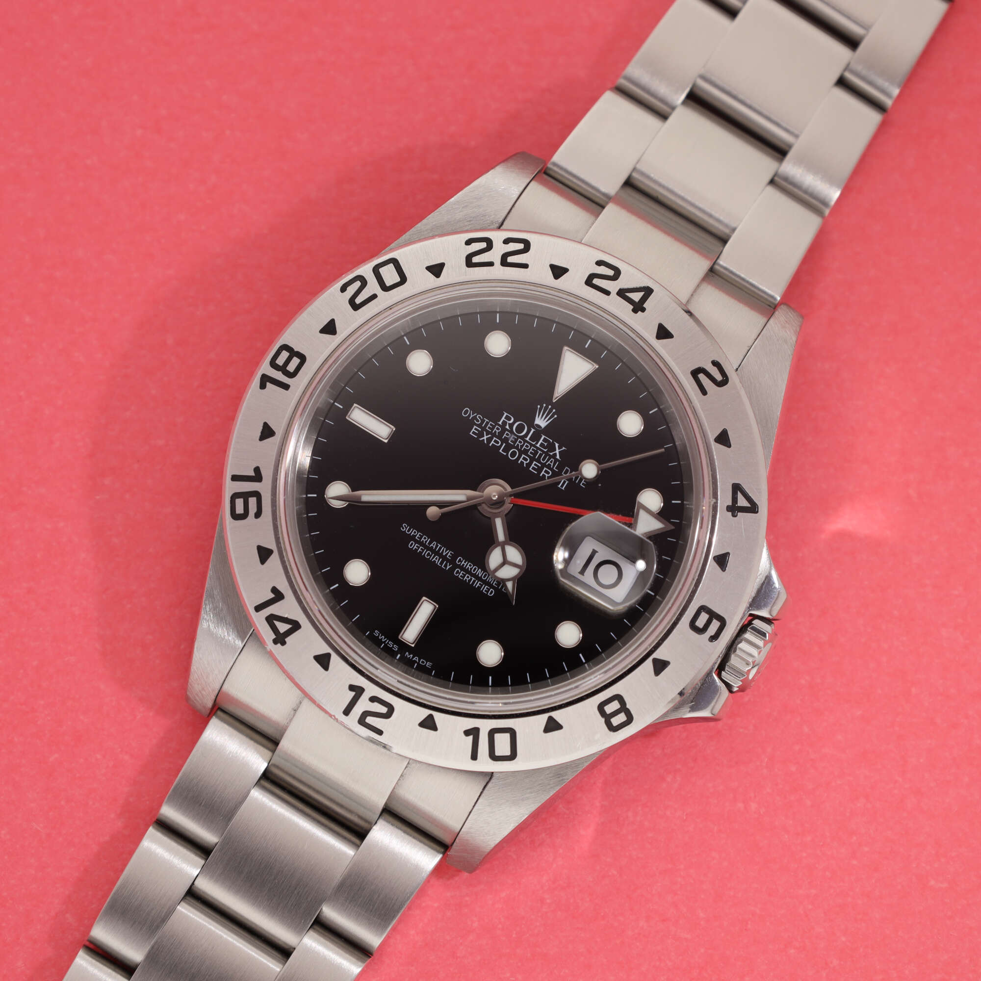 Rolex Explorer II Ref. 16570 Black Dial