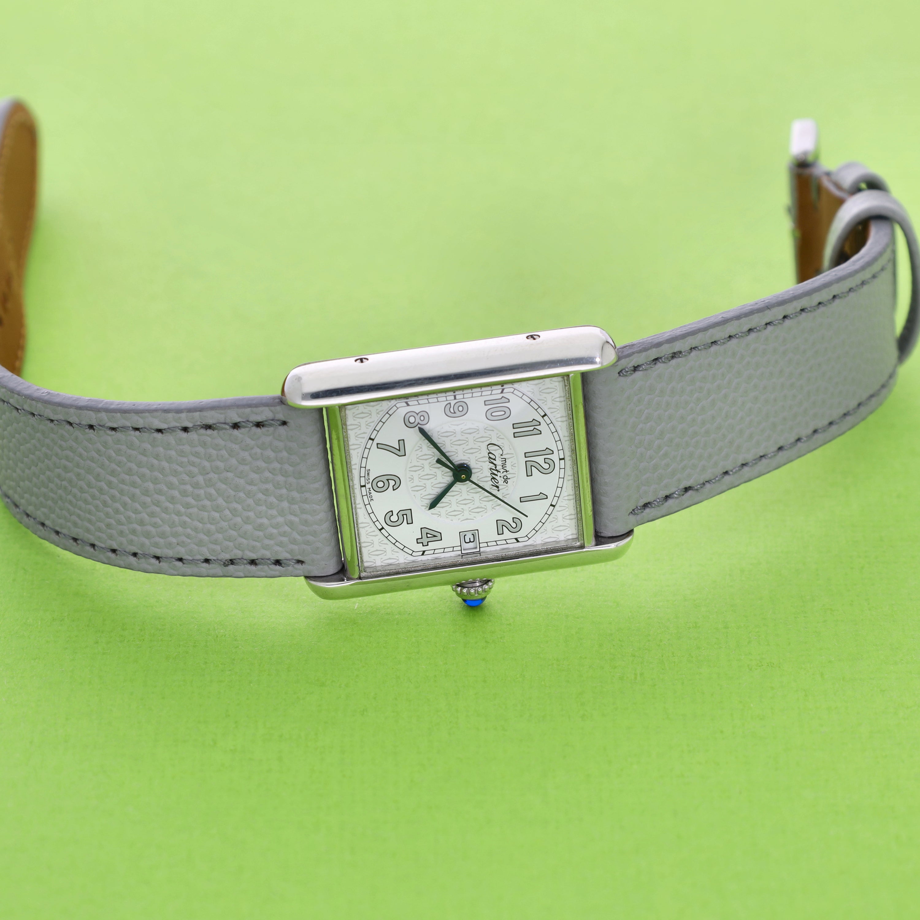 Cartier Tank Must de Cartier Ref. 2414 White Logo Dial