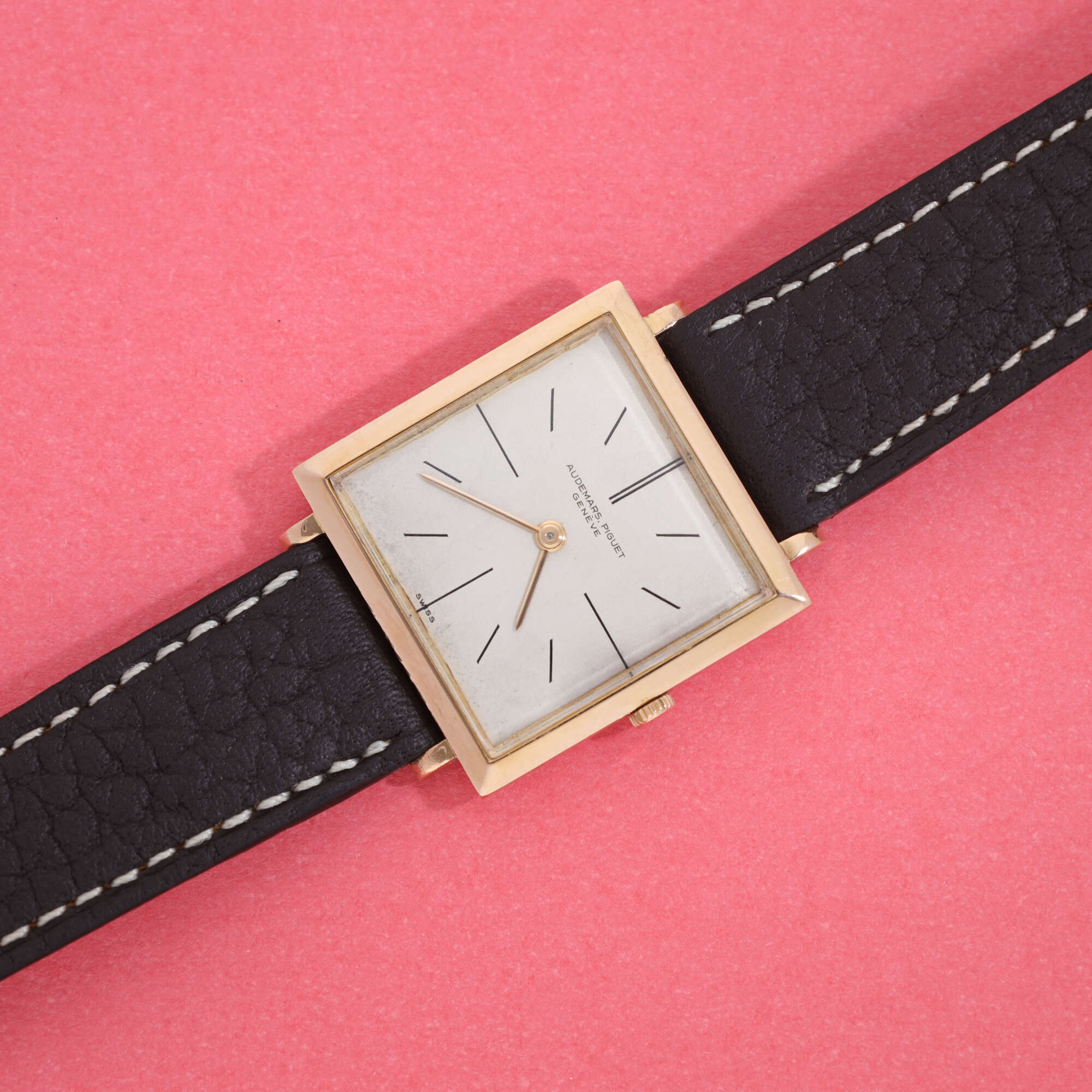 Audemars Piguet Square Rose Gold Dresswatch