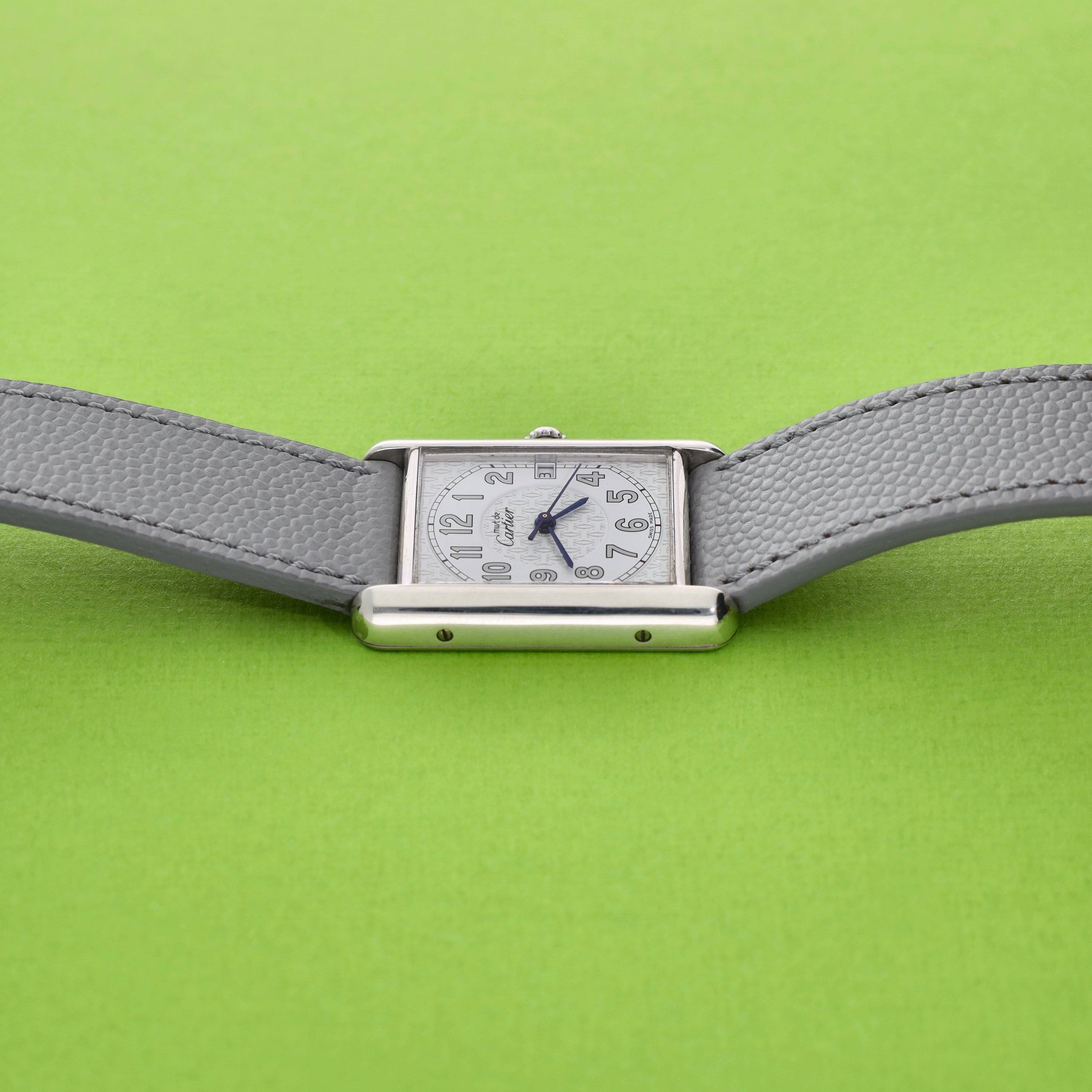 Cartier Tank Must de Cartier Ref. 2414 White Logo Dial