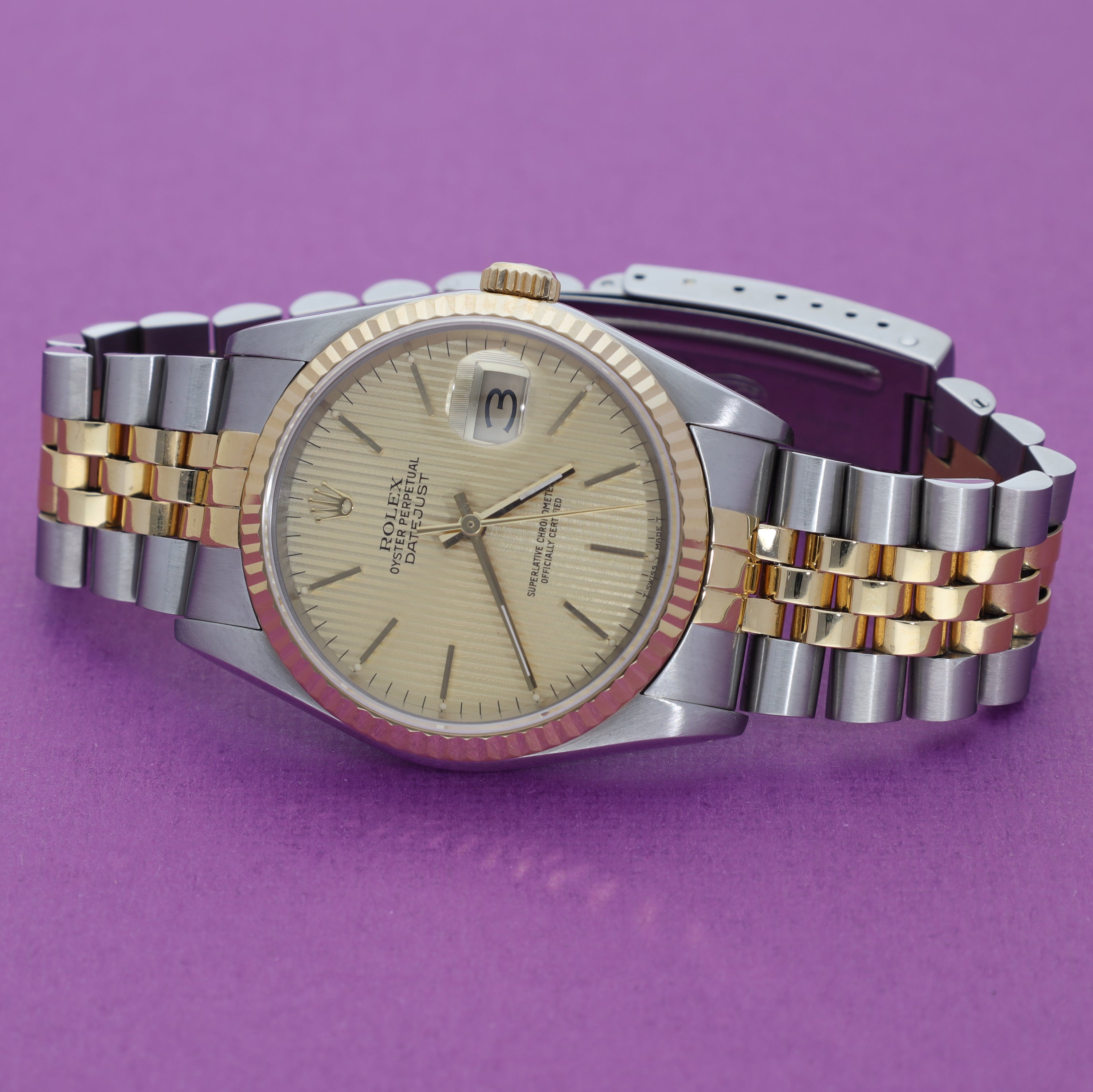 Rolex Datejust Ref. 16233 Tapestry Dial Full-Set