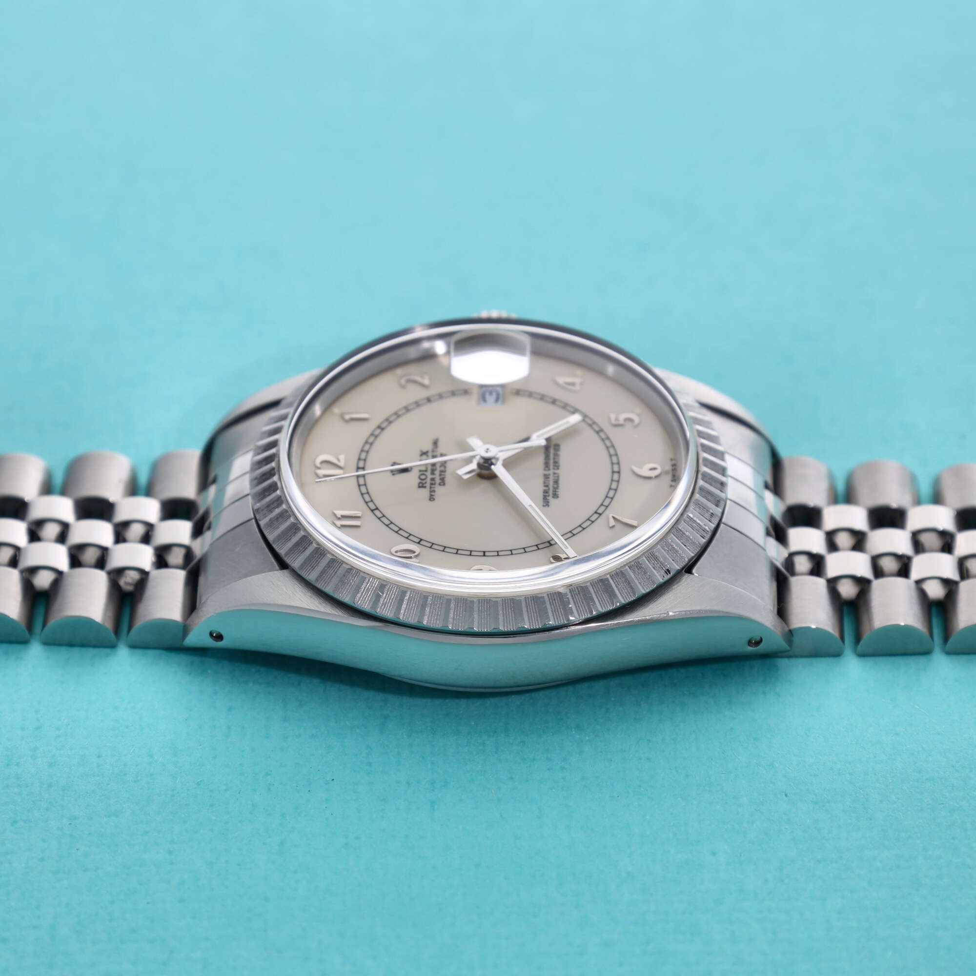 Rolex Datejust Ref. 16030 Creamy Boiler Gauge Dial