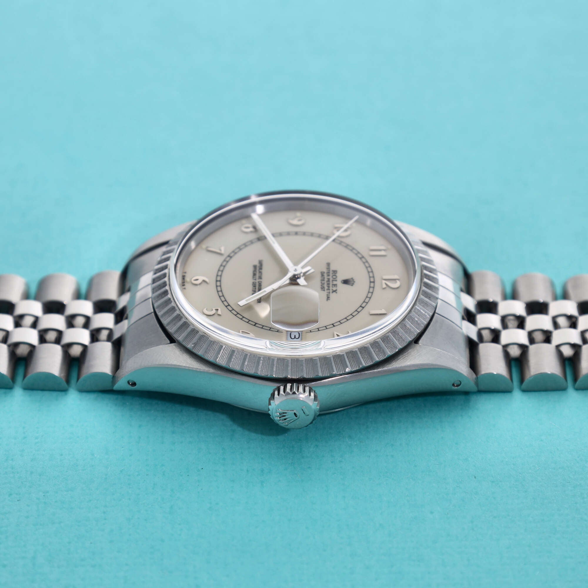 Rolex Datejust Ref. 16030 Creamy Boiler Gauge Dial