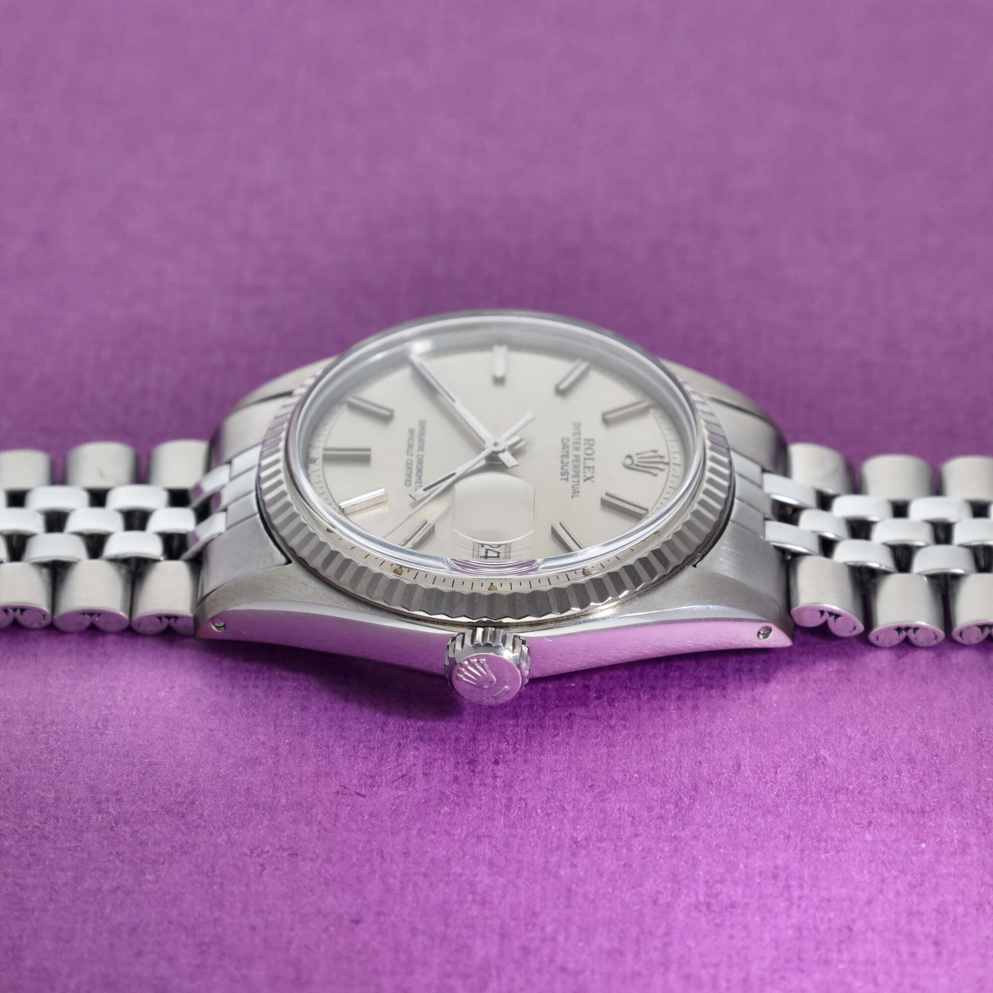 Rolex Datejust Ref. 1601 Silver Dial