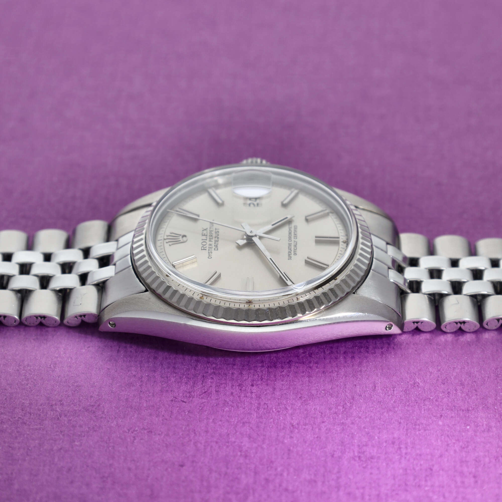 Rolex Datejust Ref. 1601 Silver Dial