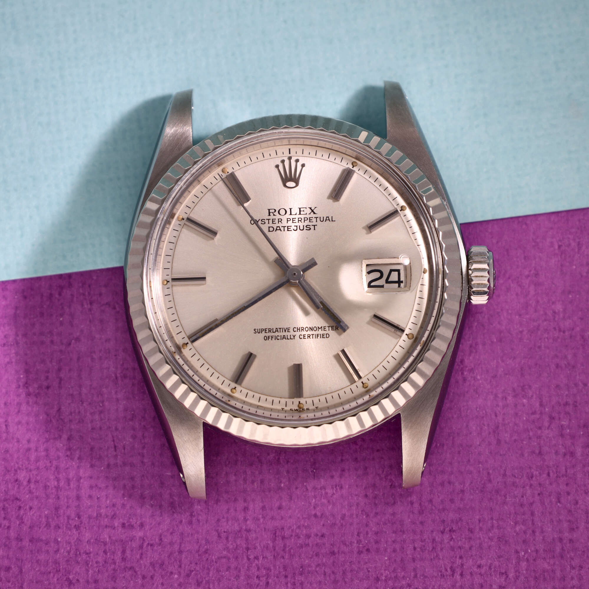 Rolex Datejust Ref. 1601 Silver Dial