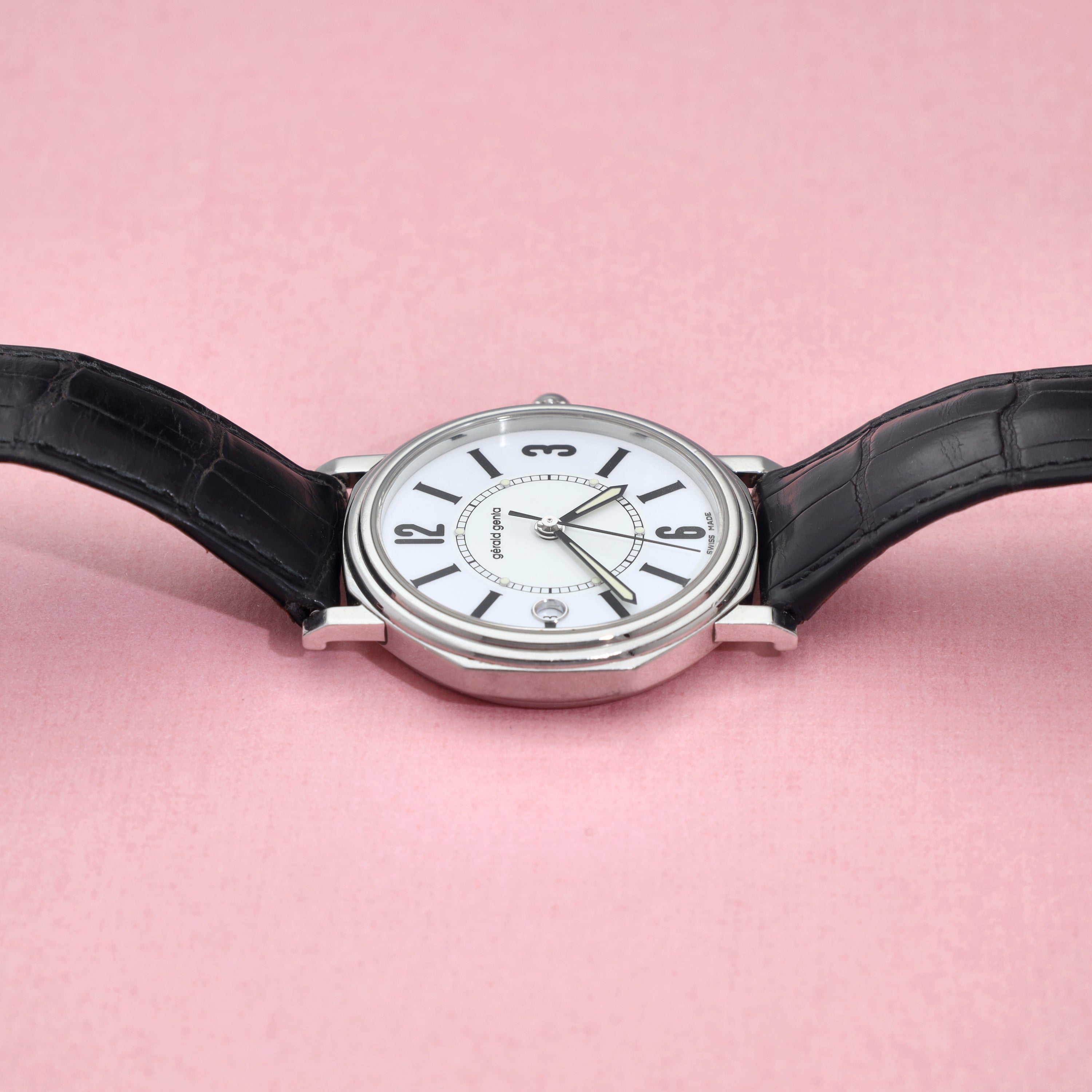 Gerald Genta Octo Ref. G35587 White Dial