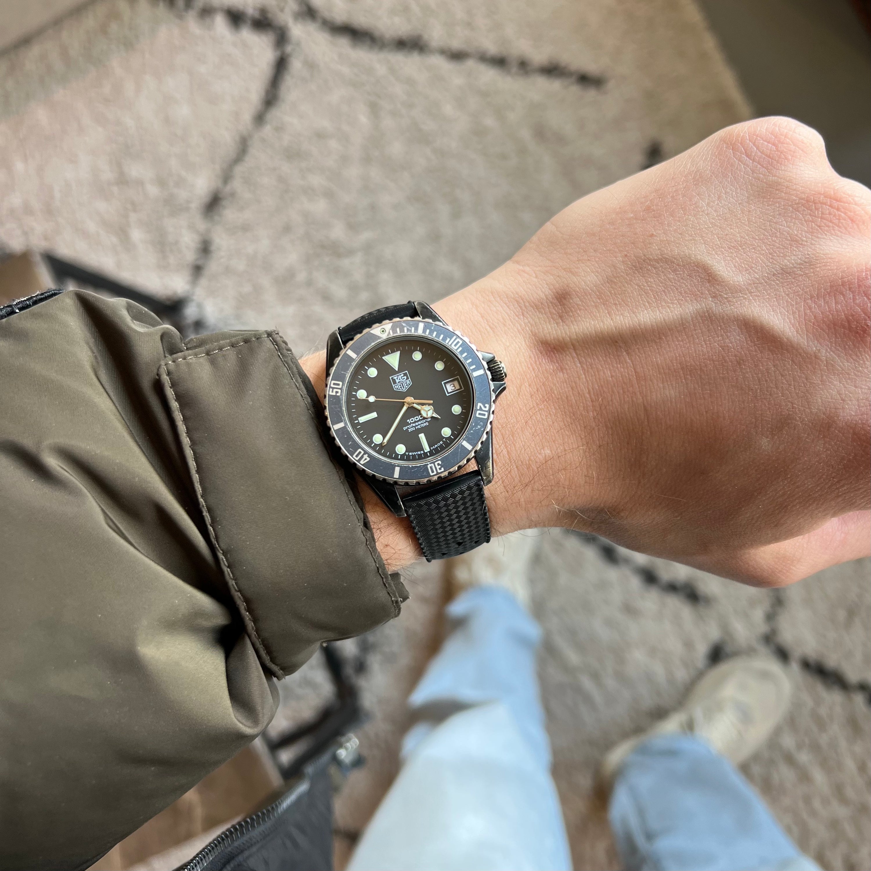Tag Heuer 1000 Ref. 980.026N 'Black Coral'