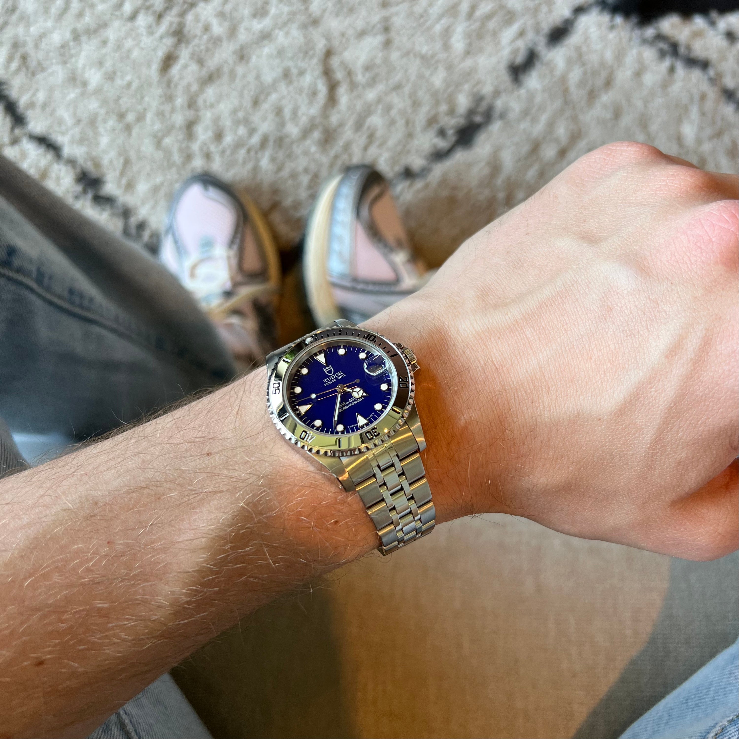 Tudor Submariner Ref. 75190 Blue Dial With Box