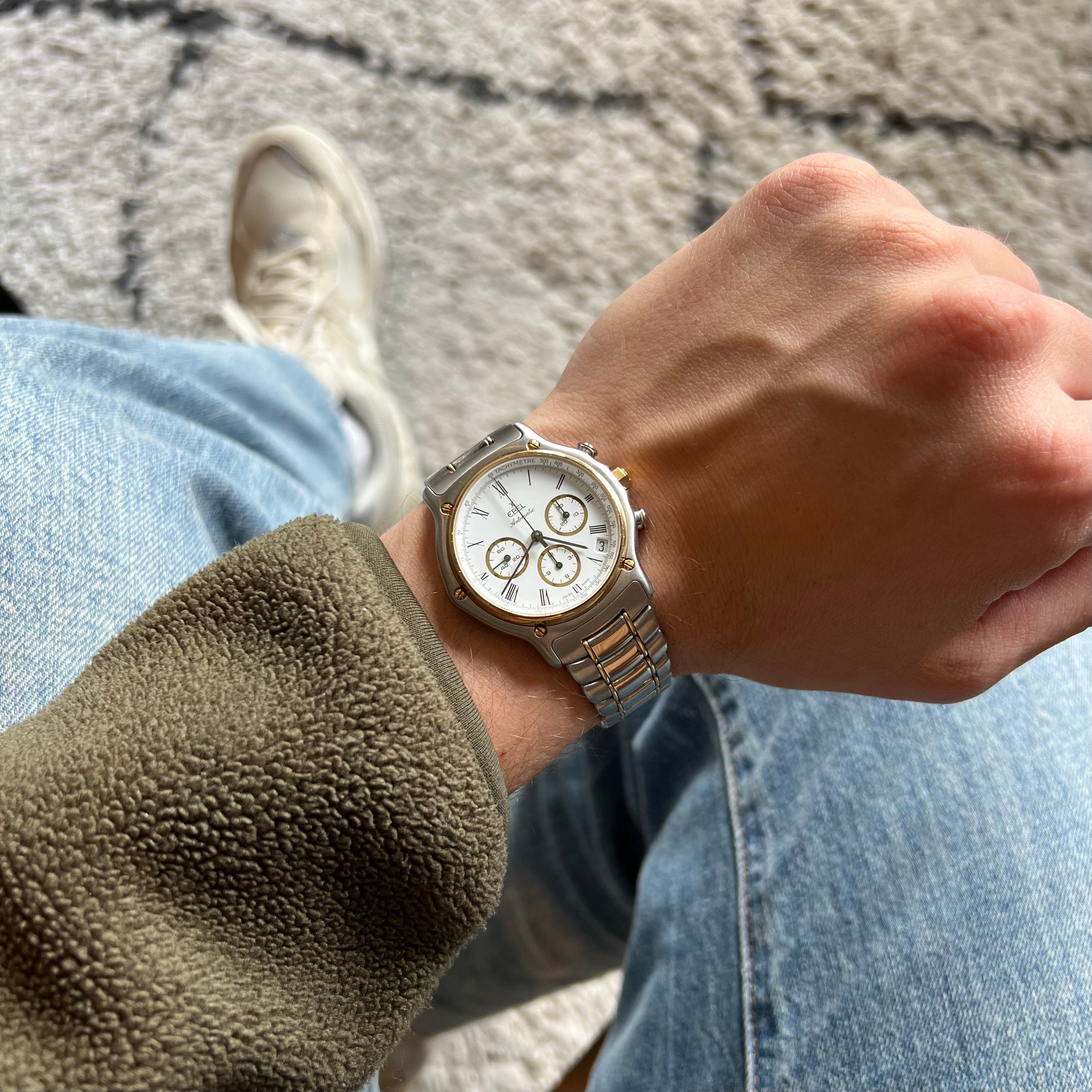 Ebel 1911 El Primero Ref. 1134901 Chronograph With Box